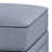 Eram Grey Rectangle Storage Ottoman