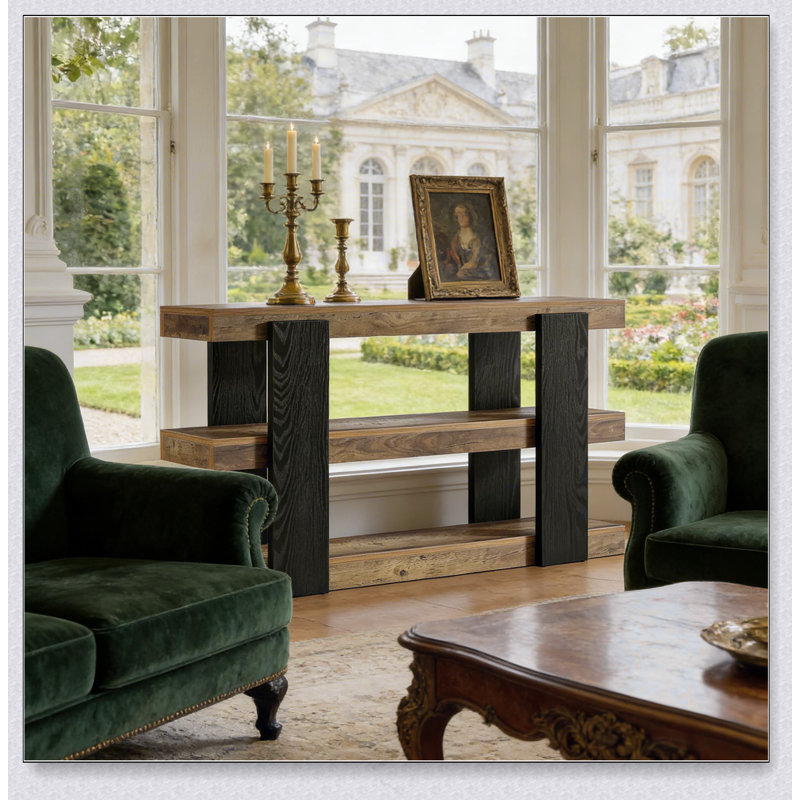 Versatile Side Table,Console Table,3-Tier Sofa Table,Entryway Table