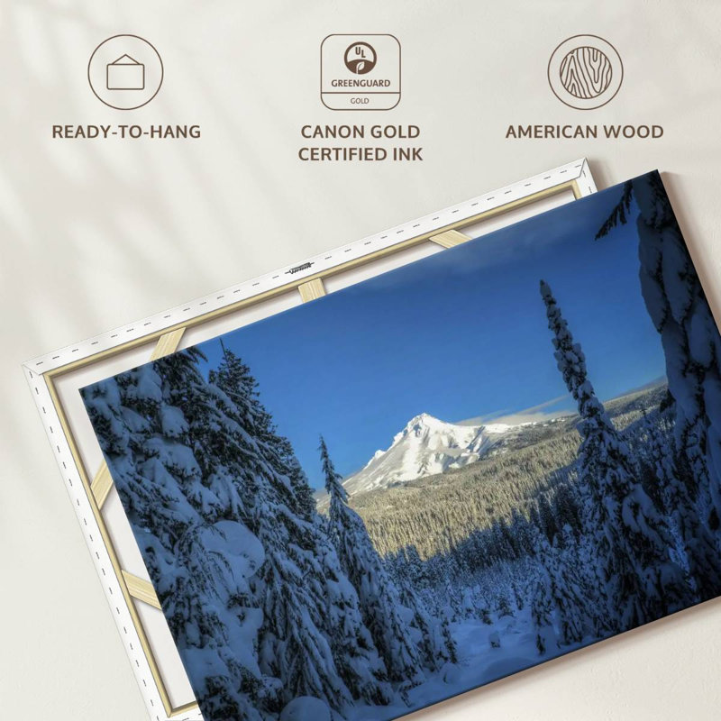 Alvord Mount Hood Winter Glimpse, H 20 po x l 30 po