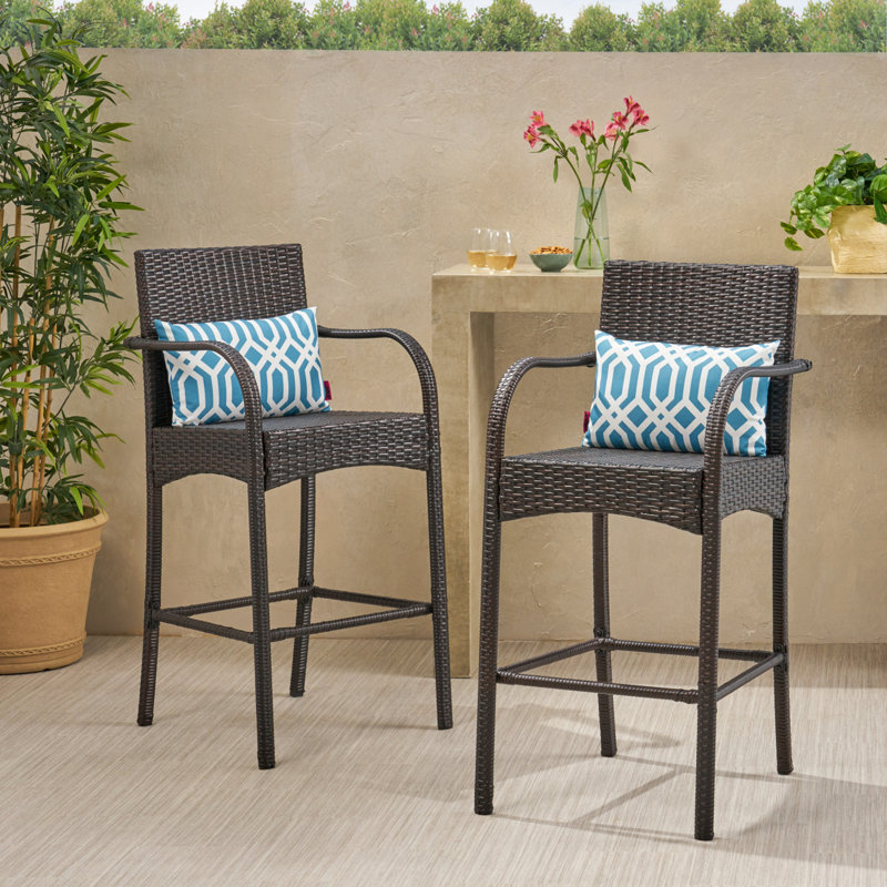 CASCADA KD BARSTOOL CHAIR, Brown