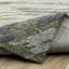 Tapis gris / bleu Renli-500891000