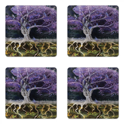 Sous-verre arbre de vie