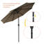 Parasol de marché rond 106,3 po Asyraf-543737099