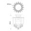 Kacey Acrylic Flush Mount-15856820