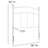 Betanya Decorative Metal Headboard-413401840-413401843