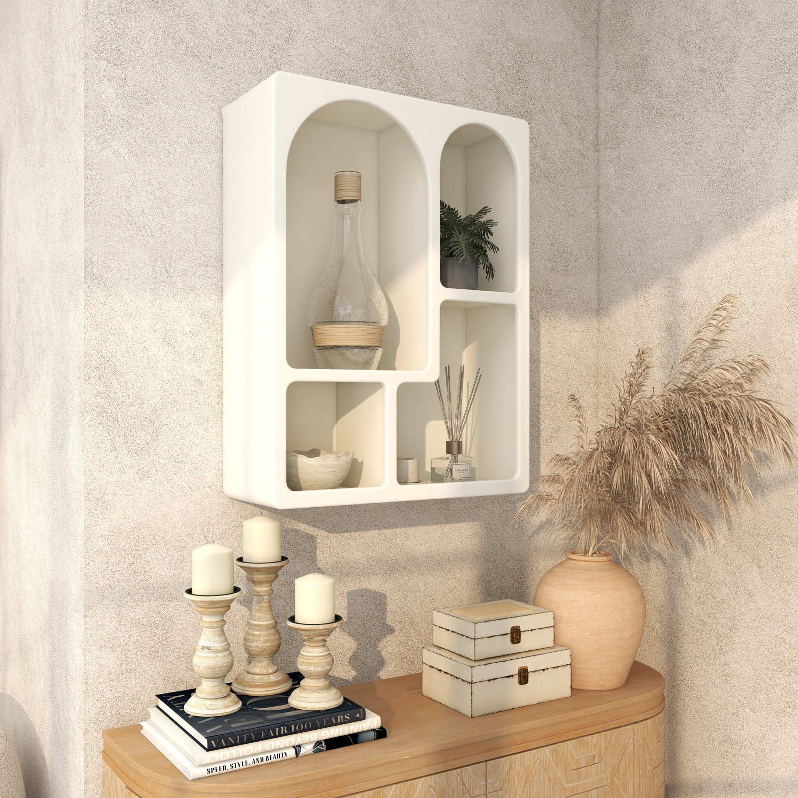 Ederra 4 Piece Accent Shelf