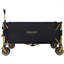 51-Inch Extra Long Large Heavy-Duty Foldable Utility Wagon - 480Lbs Capacity, Patented Ultra-Stable Frame, 1:6 Space-Saving Fold & 7" All-Terrain Wheels, No Assembly Needed, Black