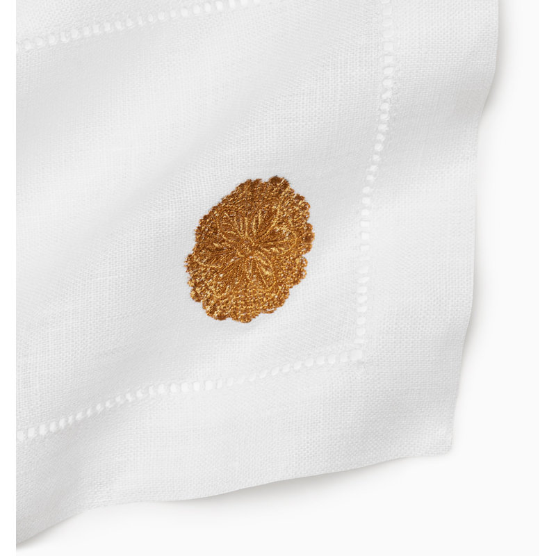 Biscotto Linen Square Napkins