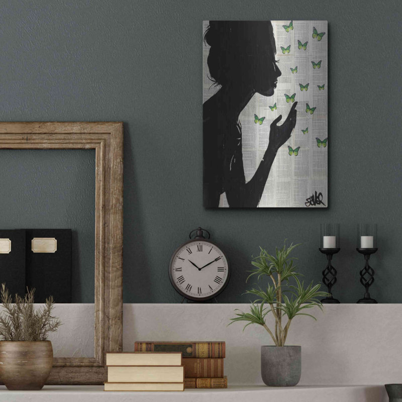 «Simplicity Green» par Loui Jover, H 16 po x l 12 po