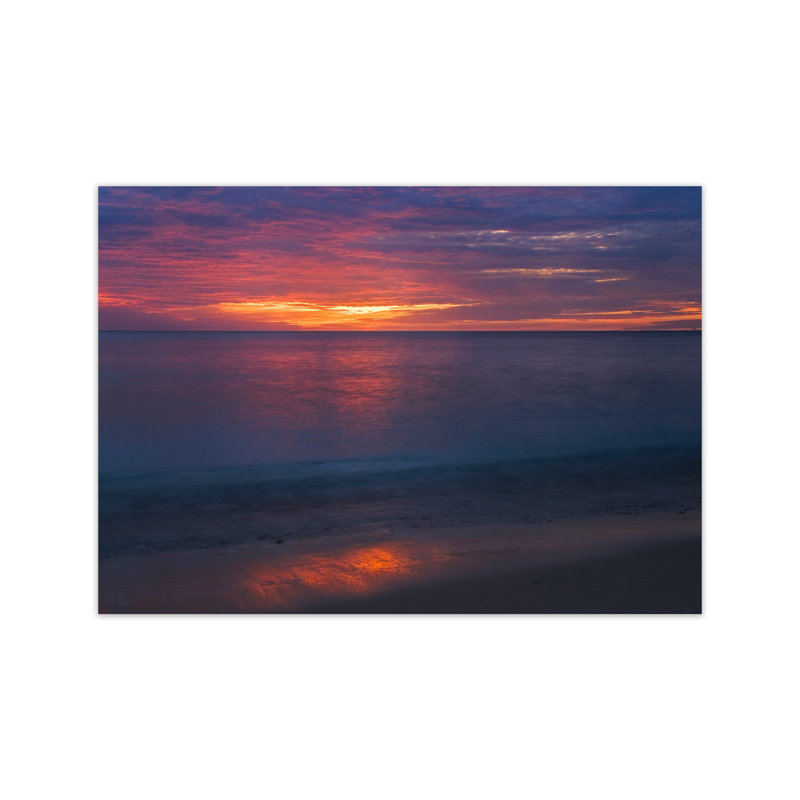Monet Sunrise by Karsten Wrobel - Print on Canvas, 42cm H x 59cm W x 1cm D, Unframed
