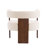 Melanney Modern Upholstered Fabric Accent Armchair-1211505008