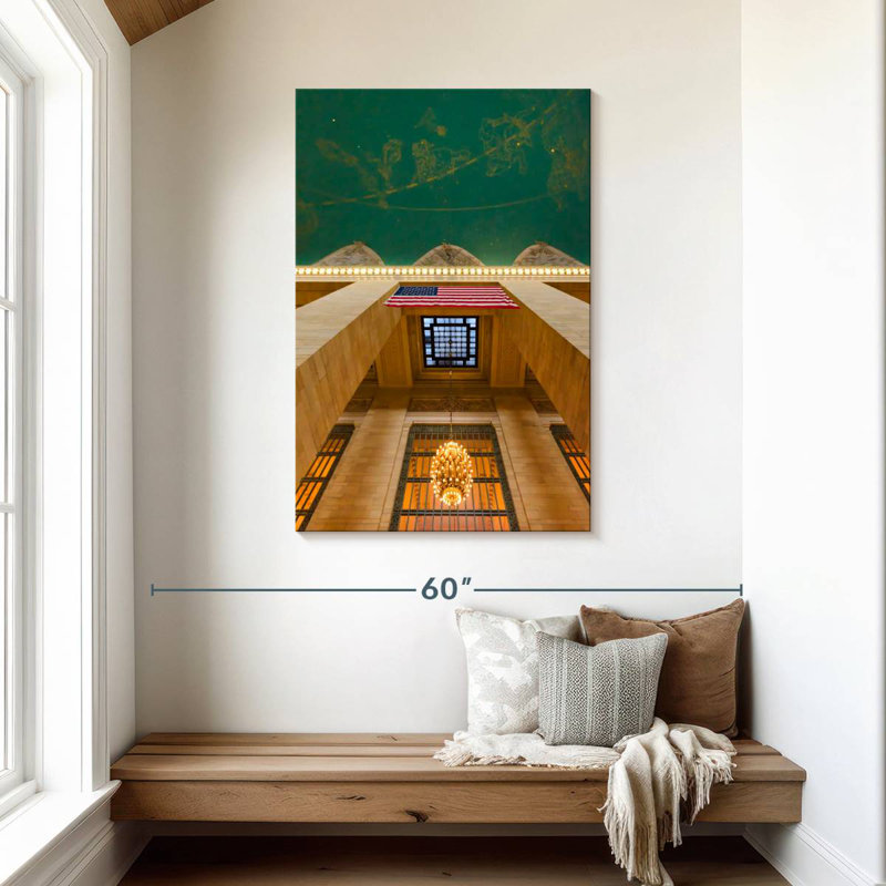 Aime Grand Central Station Ceiling, 45" H x 30" W