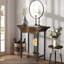 Console en bois massif 32,09 "Domna