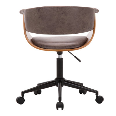 Chaise de travail en suède Bayona