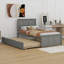 Lit plate-forme avec lit gigogne-776753626