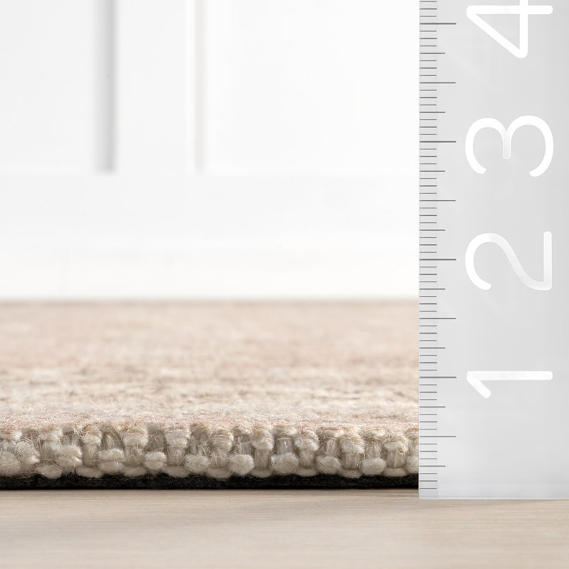  Tapis en laine et coton Fae, Rectangle 4pi x 6 pi