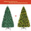 Green Pine Lighted Artificial Pine Christmas Tree-935075927