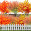 12 ensembles de fleurs d'automne artificielles résistantes aux rayons UV pour la maison de l'Action de grâce