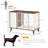 Saban   Steel Top 2 - Drawer End Table