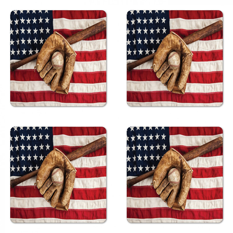 Square 4 Piece Coaster Set