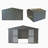 Outdoor Storage Shed,Metal Outside Sheds&Outdoor Storage Galvanized Steel,Tool Shed With Lockable Double Door For Patio,Backyard,Garden,Lawn-113816241-113816239