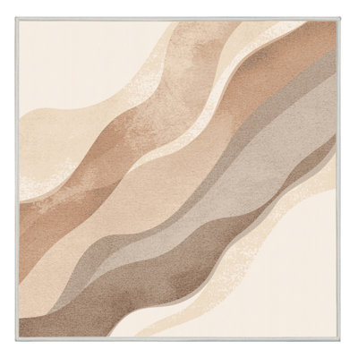 Tapis beige moelleux doux et moelleux Cropsey