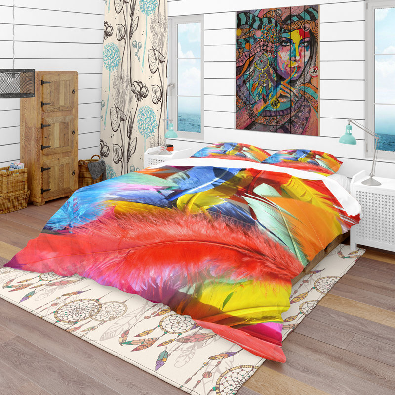 Ensemble de housse de couette sud-ouest, Housse de couette très grand + 2 taies décoratives
