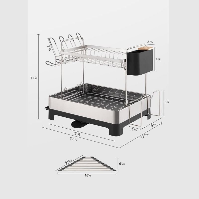 Two Tier Dish Rack