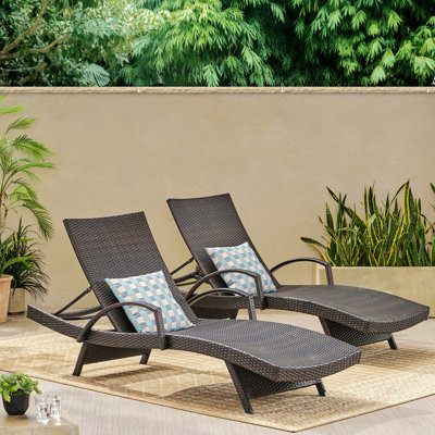 Chaise longue inclinable 79,25 po Billur
