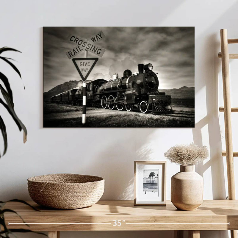 Mehar Rail Crossing, H 16 po x l 24 po