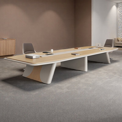 Table de conférence légère et luxueuse