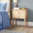 Manatuto Solid Wood Top 2 - Drawer End Table with Storage