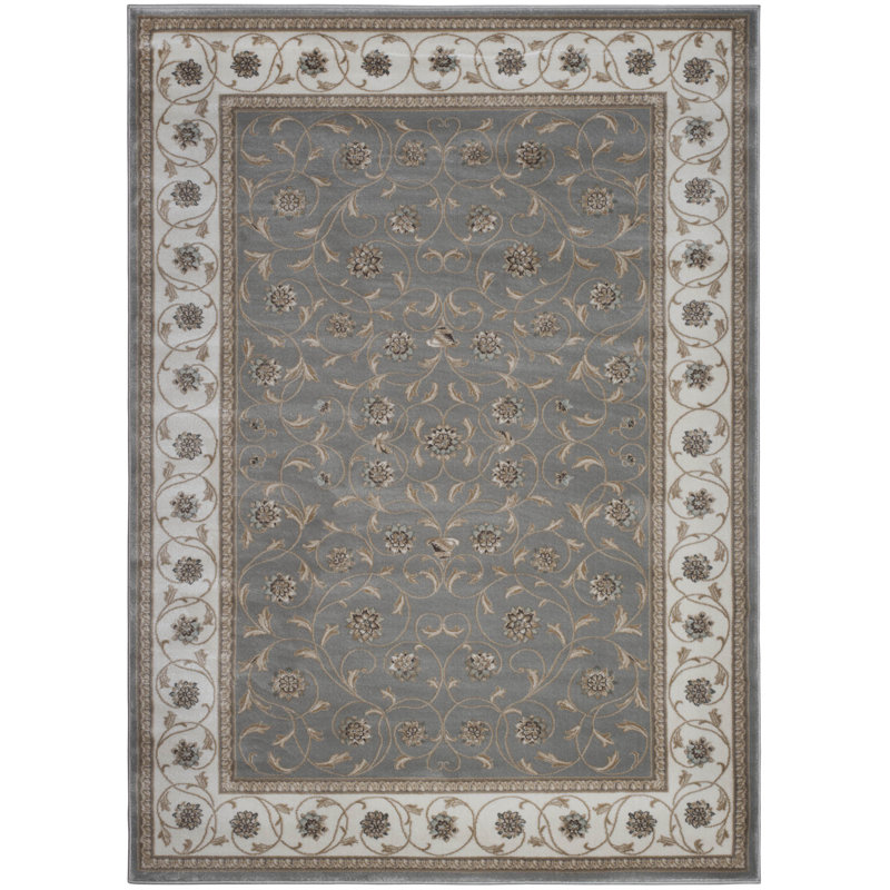 Tapis gris Jurupa Valley, Rectangle 7 pi 10 po x 10 pi 6 po