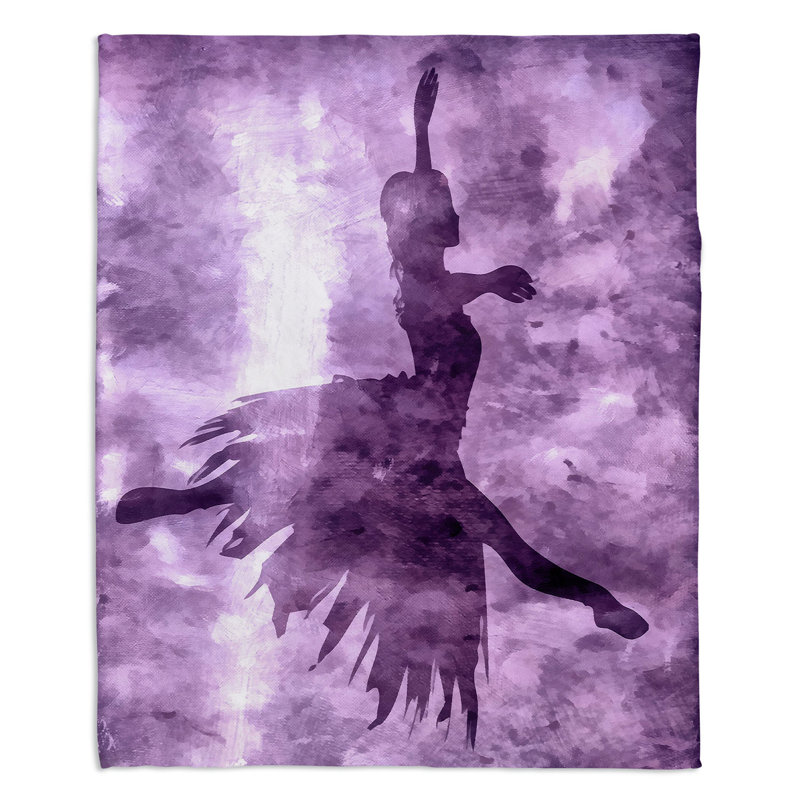 Hand Woven Throw Blanket, 51" x 60"