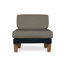 Catalina Outdoor Teak Lounge Chair-441139007-502431836