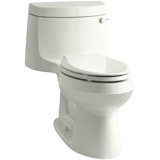 Cimarron 1.28 GPF Water Efficient Elongated One-Piece toilet (Seat Included)