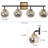 Manthan 4 - Light Dimmable Vanity Light