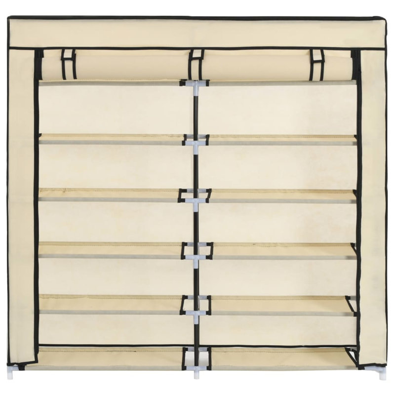 10 Pair Flip Down Shoe Storage