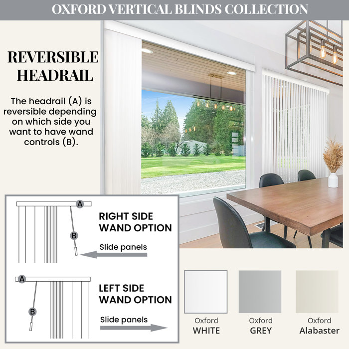 Red Barrel Studio® Blackout Vertical Blind & Reviews | Wayfair