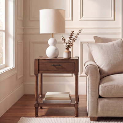 Theresa End Table with Storage