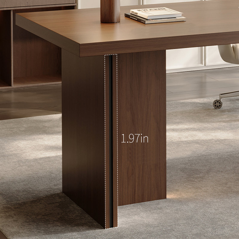 Premium Multi-Layer Solid Wood Board Desk