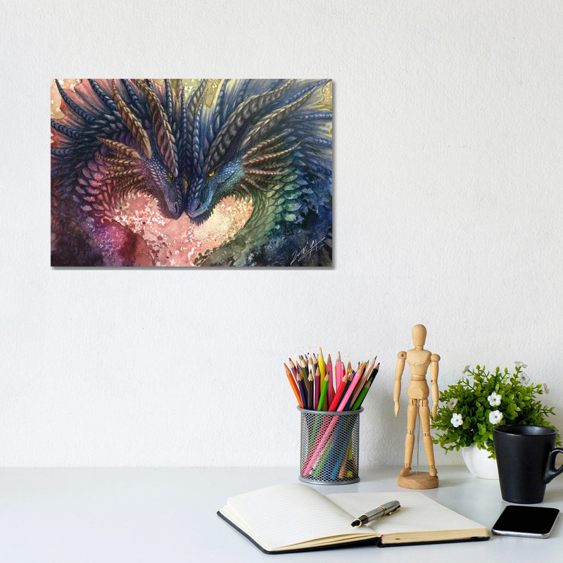 Dragon Love - Wall Art Print