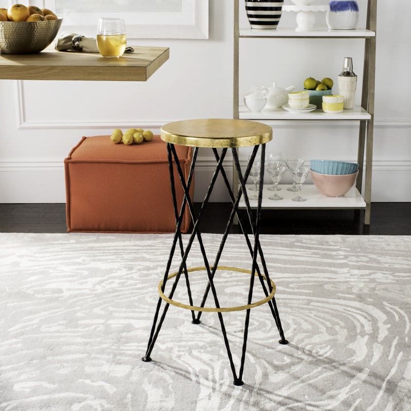 Tabouret de bar 30 po Ameli, Noir