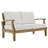 Modway Pier Teak Wood Outdoor Patio 8-piece Sofa Set-617242987
