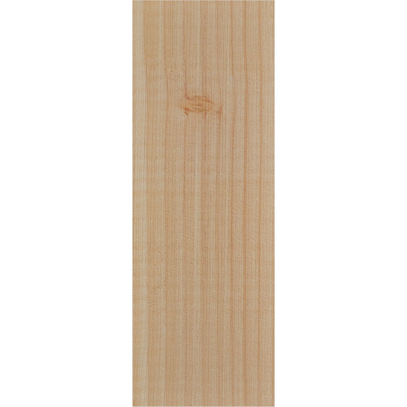 Queue de chevron lisse Ridgewood, Sapin de Douglas, H 10 po x l 3 1/2 po x L 24 po