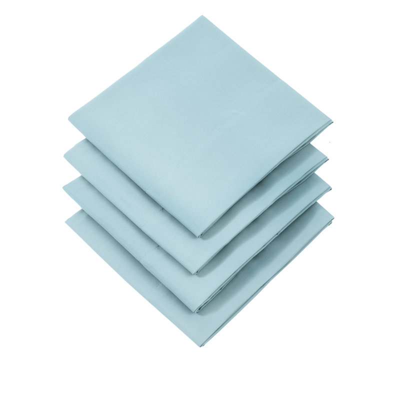 Quatre taies d'oreiller en microfibre Vilano Springs de Southshore Fine Linens, Très grand, Bleu ciel