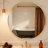 Garbers Round Metal Framed Wall Mounted Circle Mirror-556387669-556387671