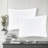 Reversible White Bedding Sets, Hypoallergenic Polyester, Modern Comfort For Bedroom