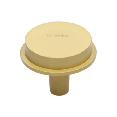 Heritage Brass Heritage Flat Round Knob Design 38mm