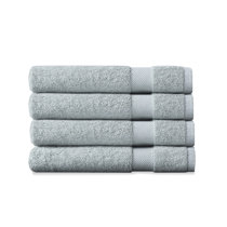 Purely Organic Bliss 100% Organic Cotton Bath Towel (White, 2)  : Home & Kitchen